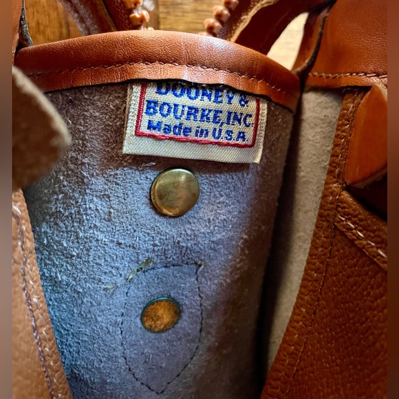 Vintage Dooney & Bourke USA All Weather Leather Crossbody and Coin Purse - Picture 3 of 16